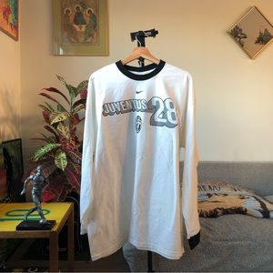 Nike juventus cannavoro 28 longsleeve tee shirt